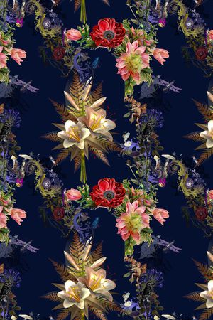 最新时尚高贵印花华亿平台图片