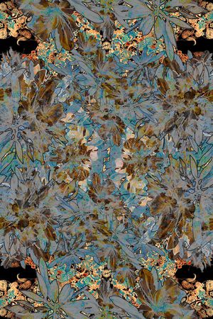 边纹男装印花华亿平台图片