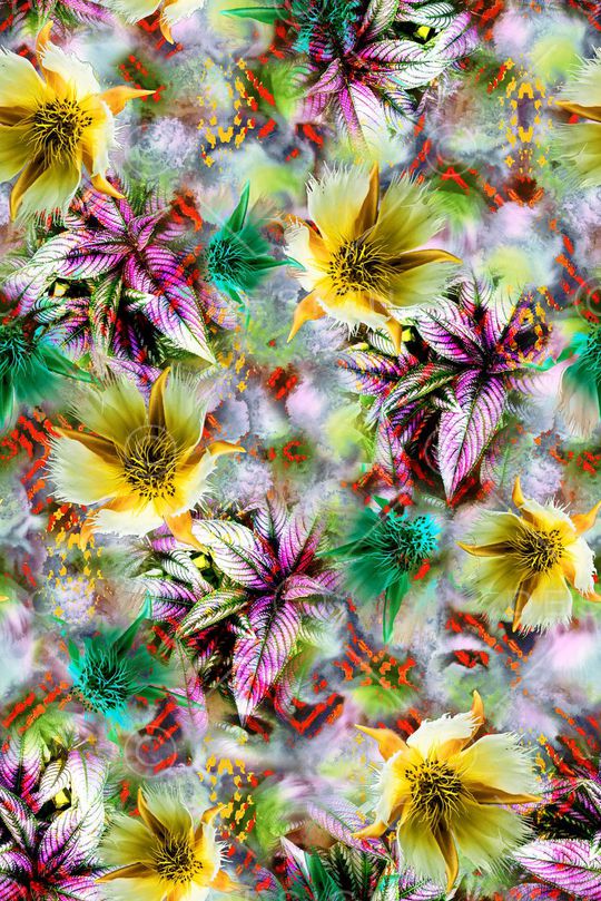 混搭印花华亿平台图片