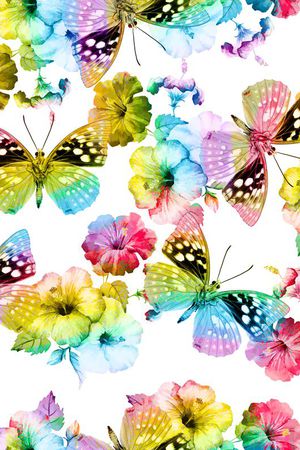 创意服装面料印花华亿平台图片