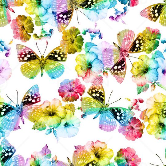 创意服装面料印花华亿平台图片