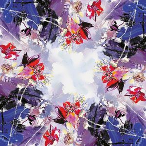 方巾印花华亿平台图片