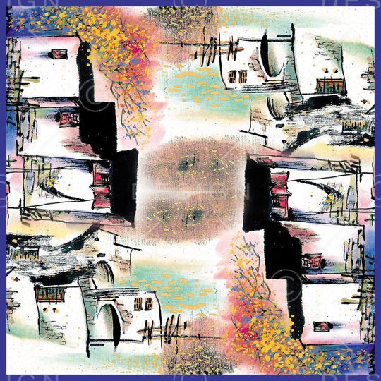 方巾印花华亿平台图片