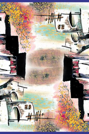 方巾印花华亿平台图片