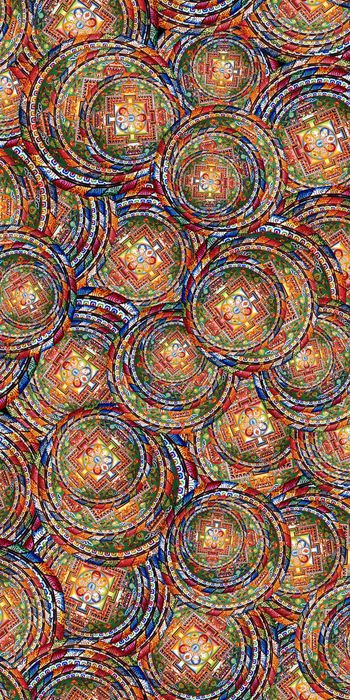 复古印花华亿平台图片