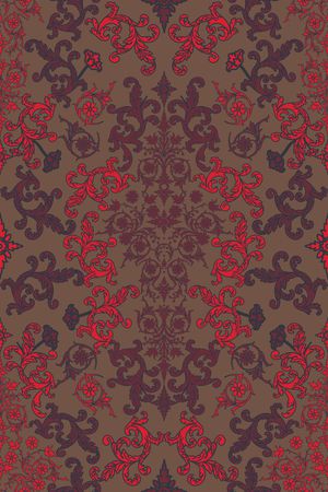 复古印花华亿平台图片