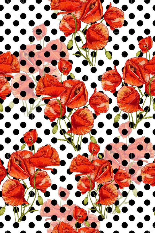 波点印花华亿平台图片