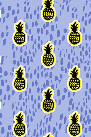 菠萝印花华亿平台图片