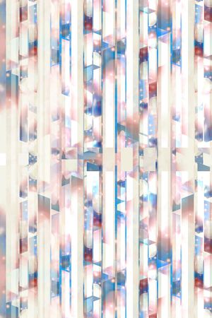 几何印花华亿平台图片