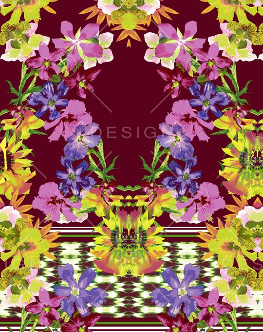 定位面料印花华亿平台图片