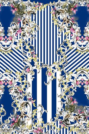 定位面料印花华亿平台图片