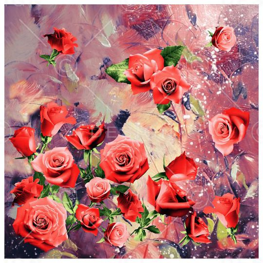 中国风印花华亿平台图片