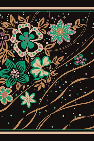 抽象印花华亿平台图片