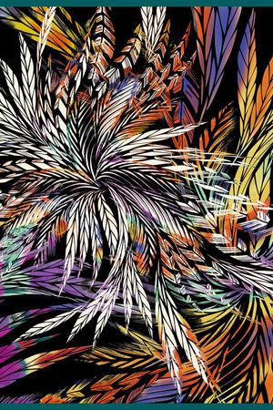 中国风印花华亿平台图片