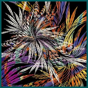 中国风印花华亿平台图片