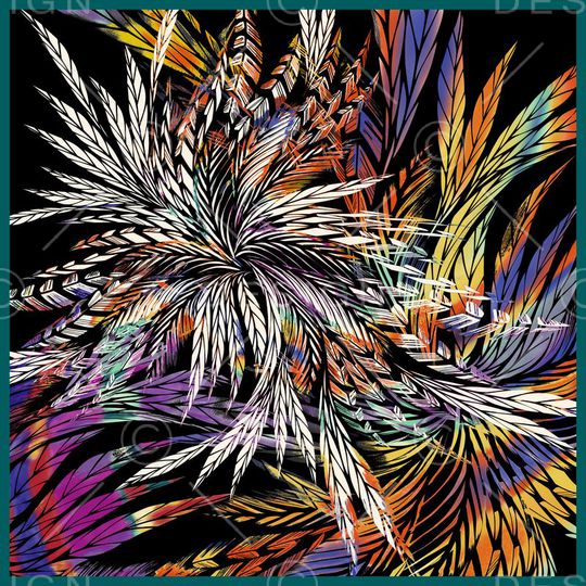 中国风印花华亿平台图片