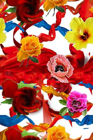 飘逸印花华亿平台图片