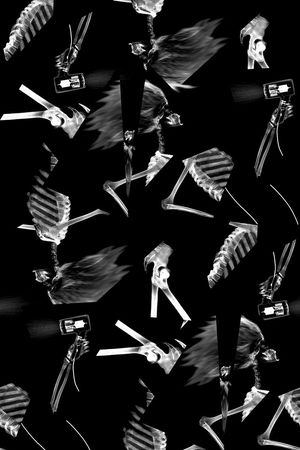 潮流时尚印花华亿平台图片