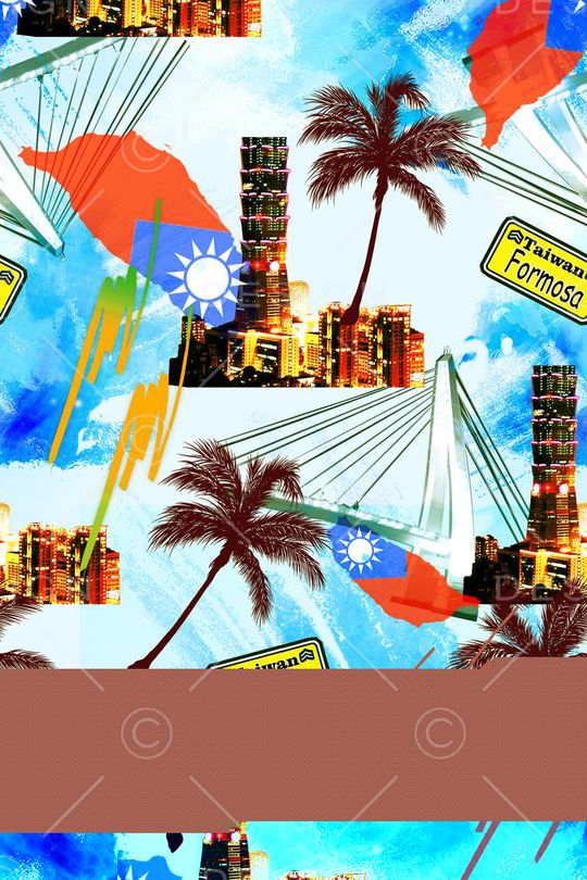 清爽印花华亿平台图片