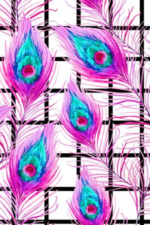 时尚格子印花华亿平台图片