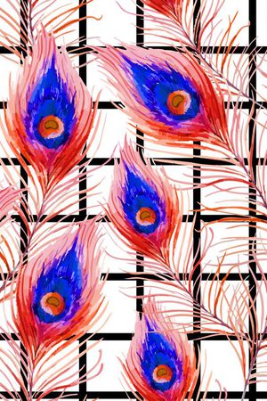 时尚格子印花华亿平台图片