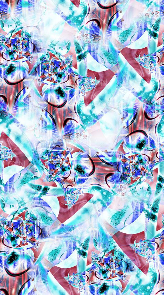 抽象印花华亿平台图片