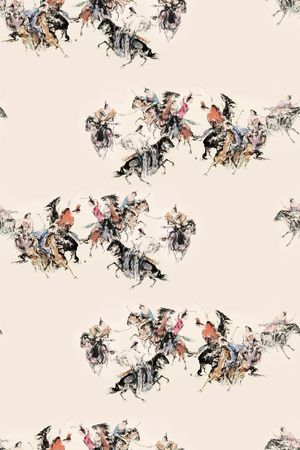 中国风印花华亿平台图片