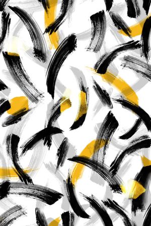 笔刷  水墨印花华亿平台图片