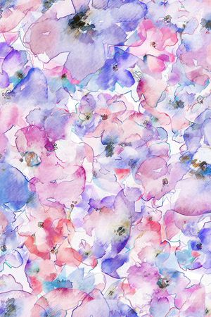 水墨印花华亿平台图片