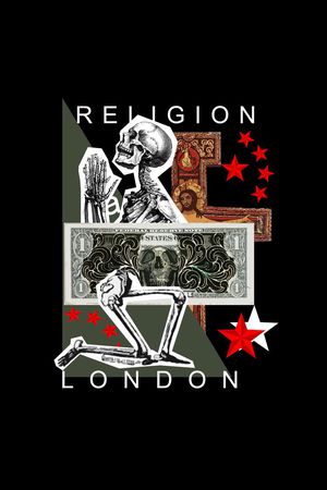 潮流时尚印花华亿平台图片