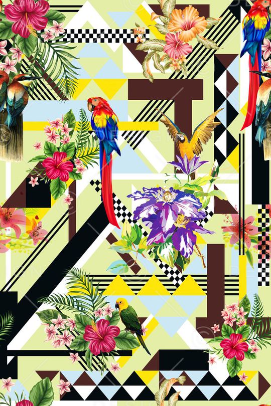 时尚印花华亿平台图片