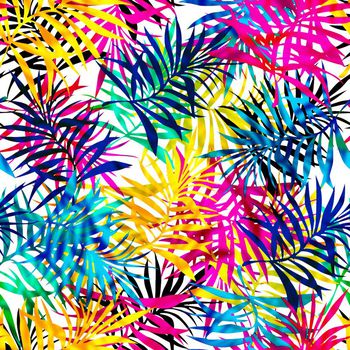 504975-热带植物叶子椰树叶芭蕉叶棕榈叶扇叶