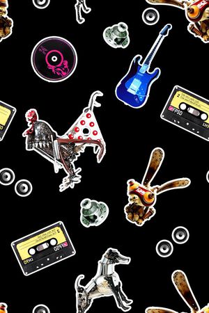 时尚印花华亿平台图片