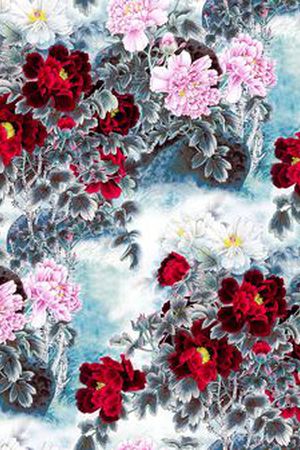 中国风印花华亿平台图片