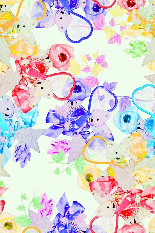 可爱印花华亿平台图片