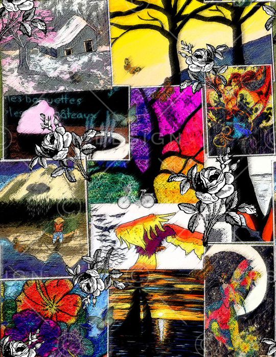 风景印花华亿平台图片