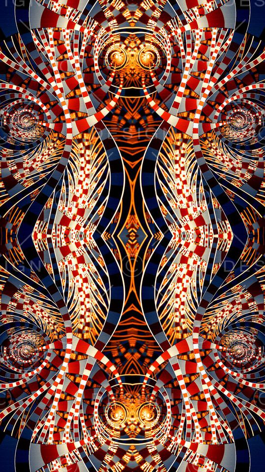 复古印花华亿平台图片