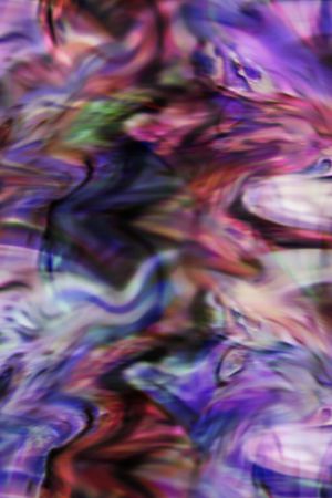 抽象画印花华亿平台图片