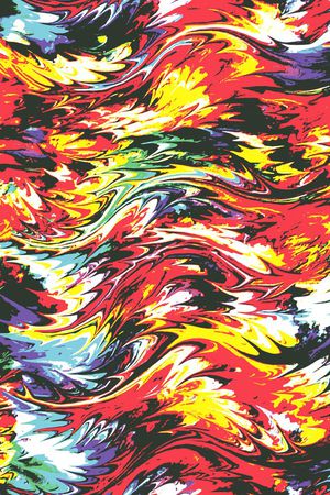 抽象印花华亿平台图片