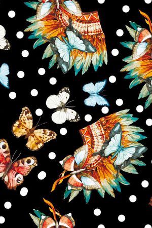 时尚印花华亿平台图片