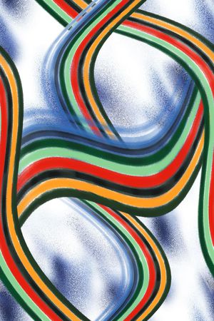 抽象印花华亿平台图片