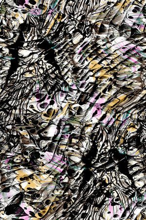 抽象印花华亿平台图片