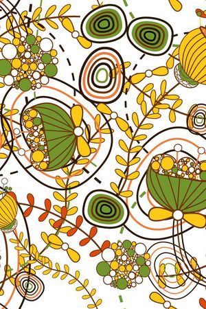 几何线条印花华亿平台图片