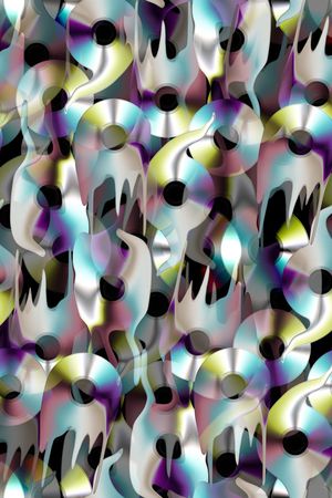 潮流时尚印花华亿平台图片