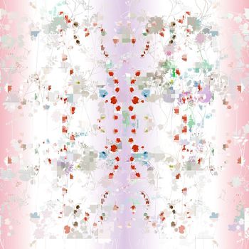 马赛克印花华亿平台图片