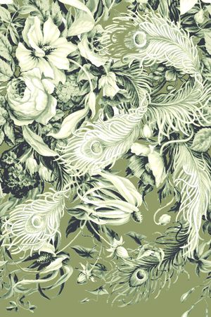 凤凰涅磐印花华亿平台图片