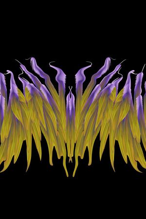 潮流时尚印花华亿平台图片