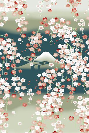 中国风印花华亿平台图片