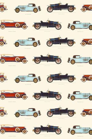 复古车印花华亿平台图片