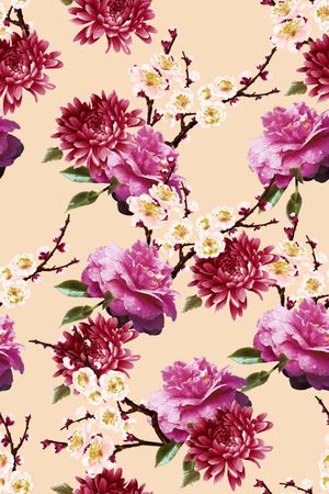 时尚印花华亿平台图片